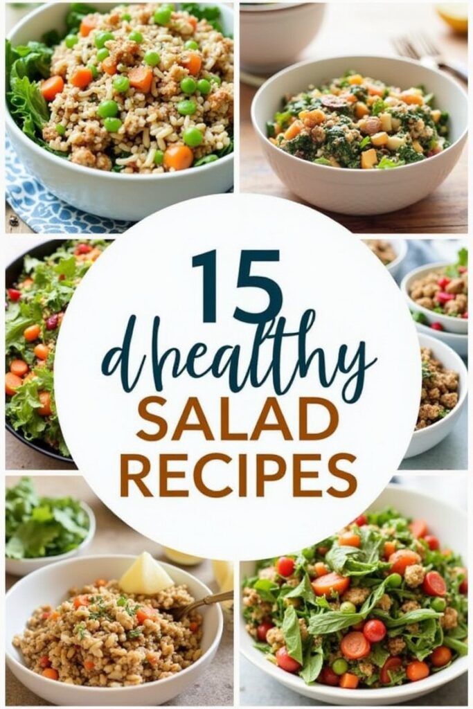 15 Delicious and Healthy Salad Recipes