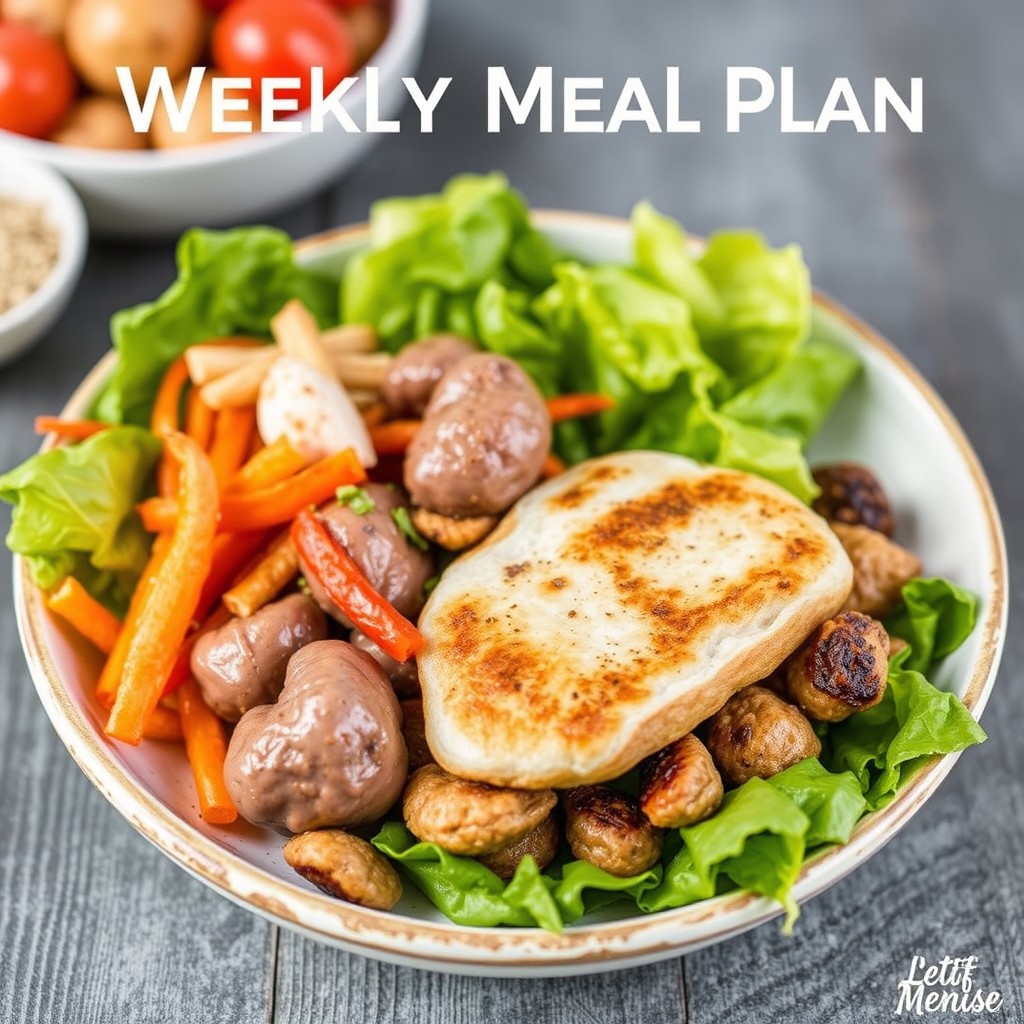 How to Create a Balanced Weekly Meal Plan for Weight Loss