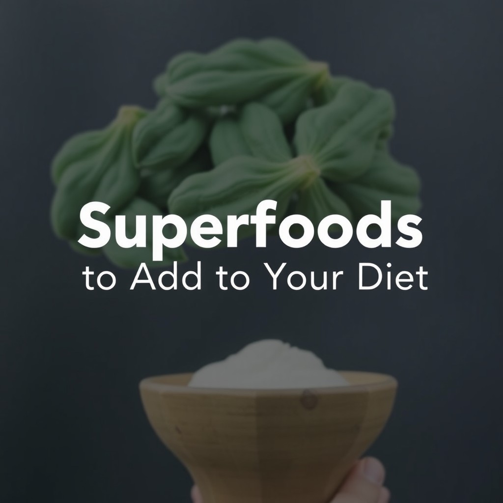 Top 10 Superfoods to Add to Your Diet Today