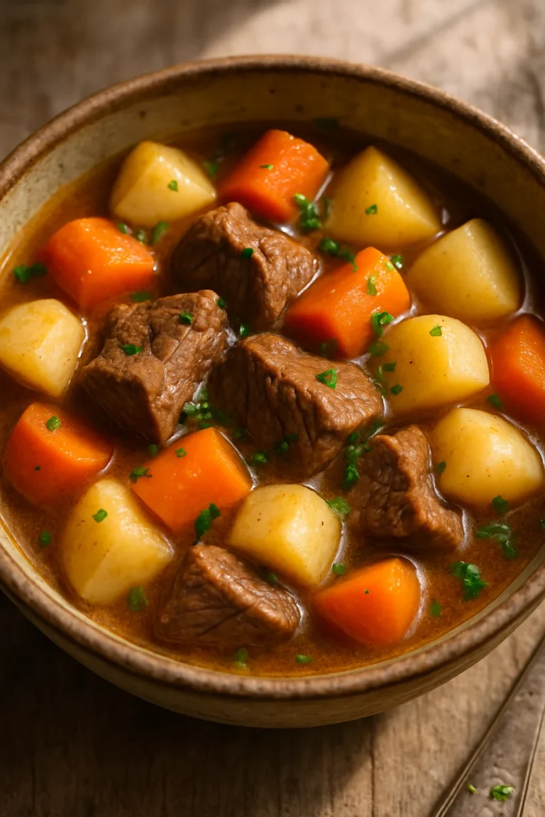 Beef and Root Vegetable Stew