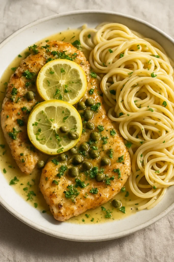 Herbed Chicken Piccata