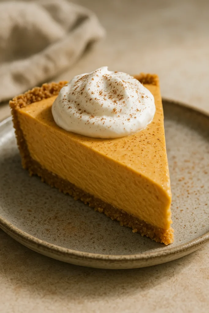 No-Bake Pumpkin Pie