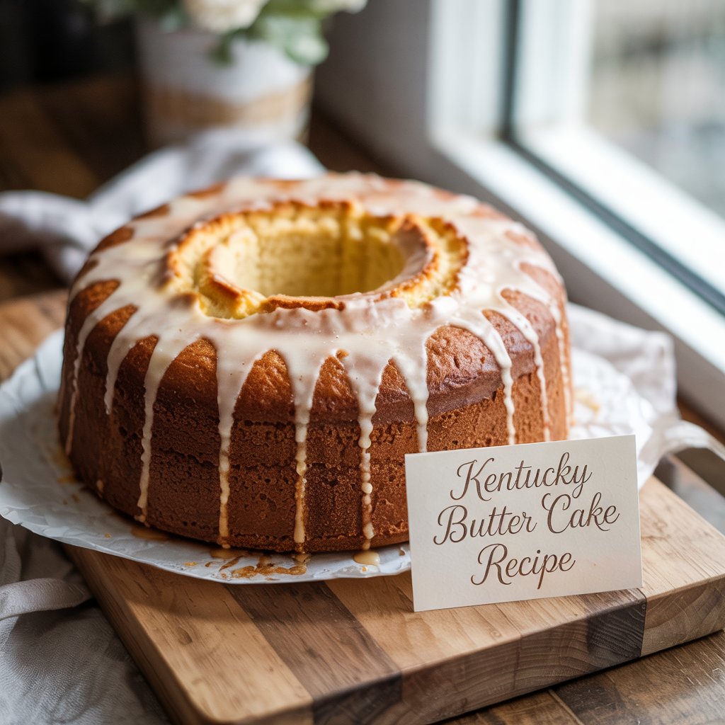 Kentucky Butter Cake Recipe