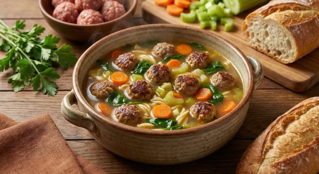 Meatball Soup Recipe