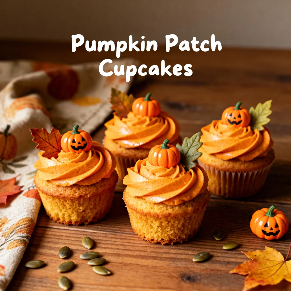 Pumpkin Patch Cupcakes